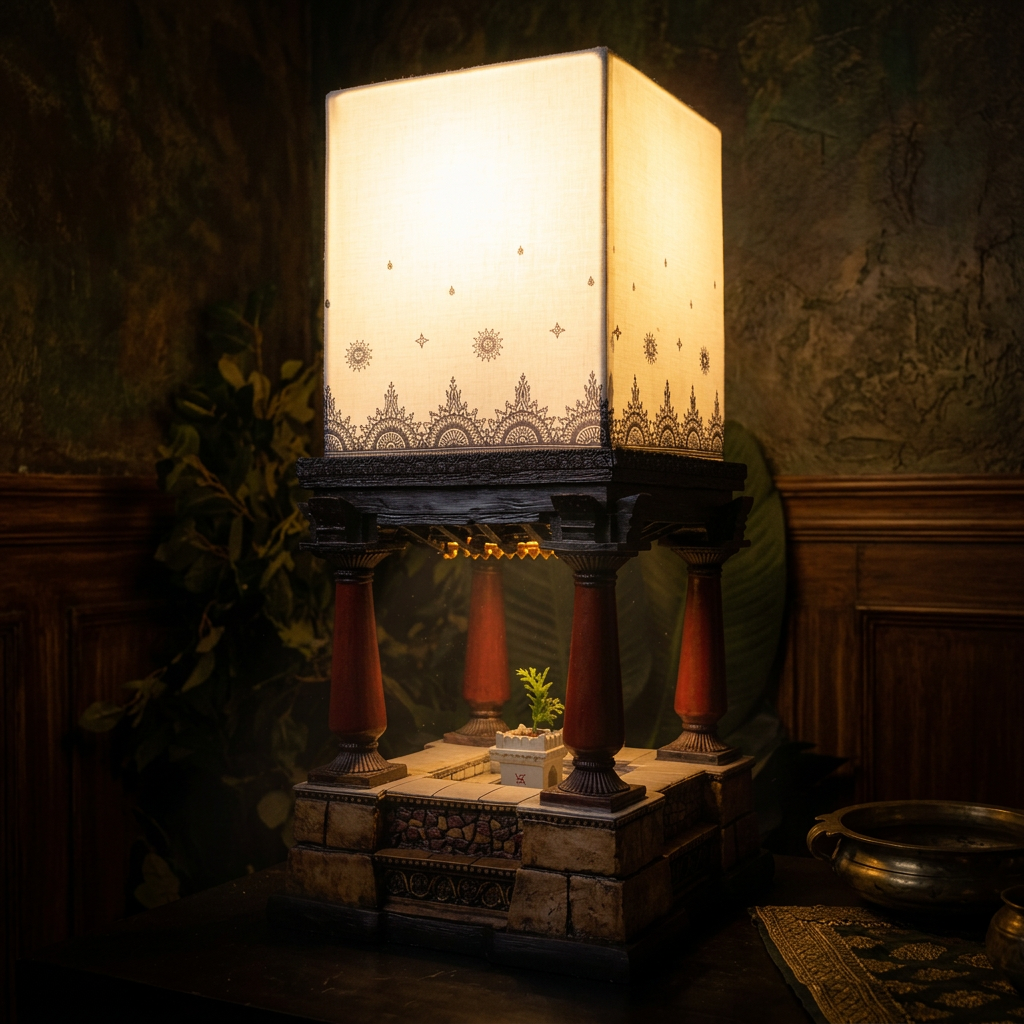AANGAN - A Living Courtyard Lamp