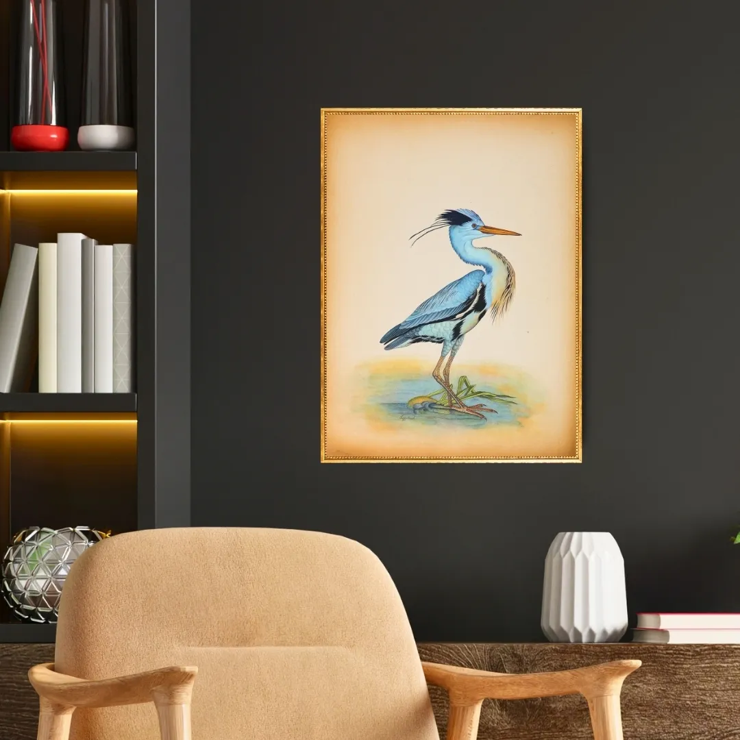 The Watchful Heron