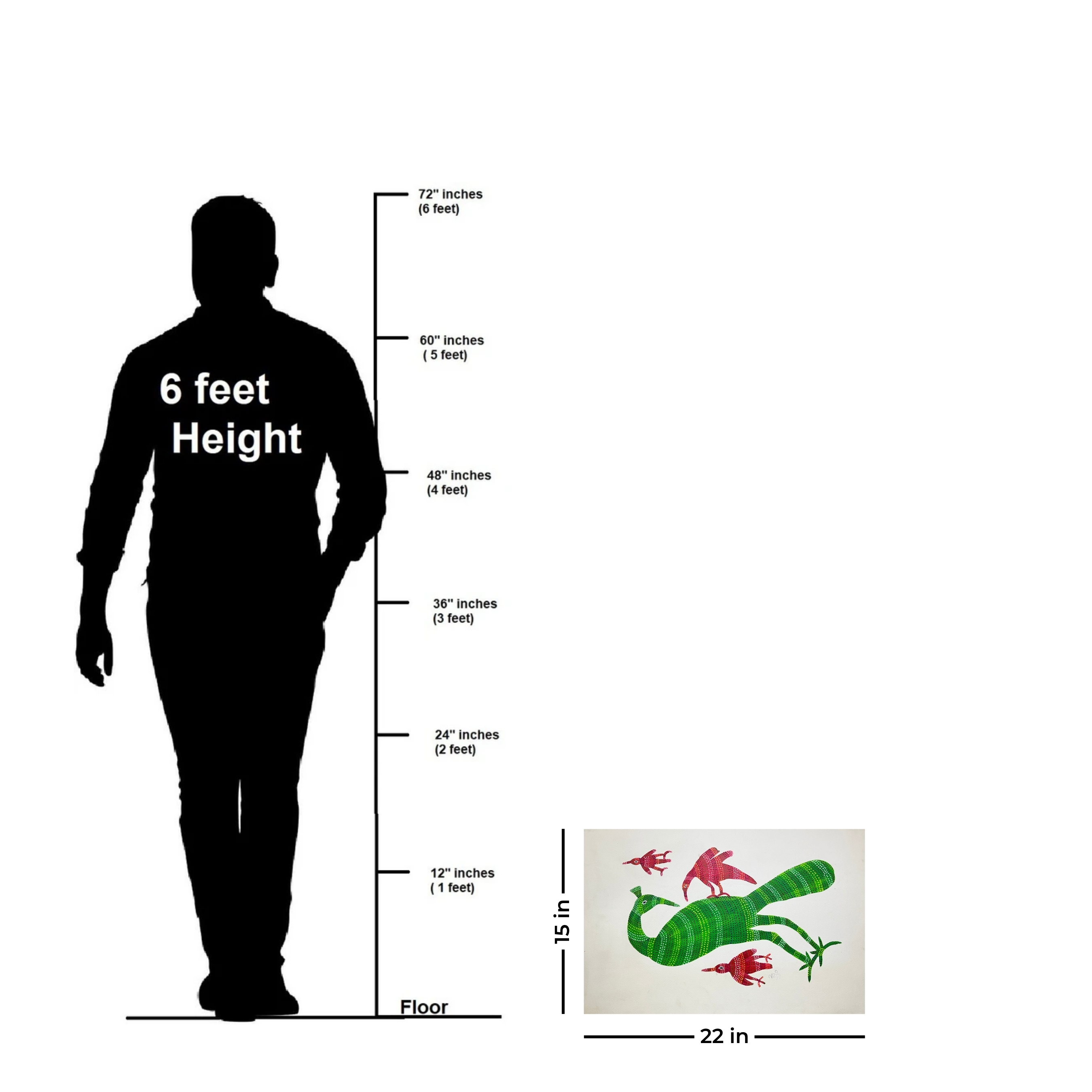 Birds Pecking on Peacock