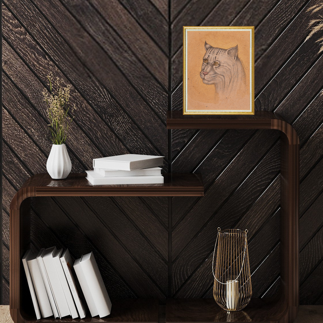 Calm Watch of the Wild Cat