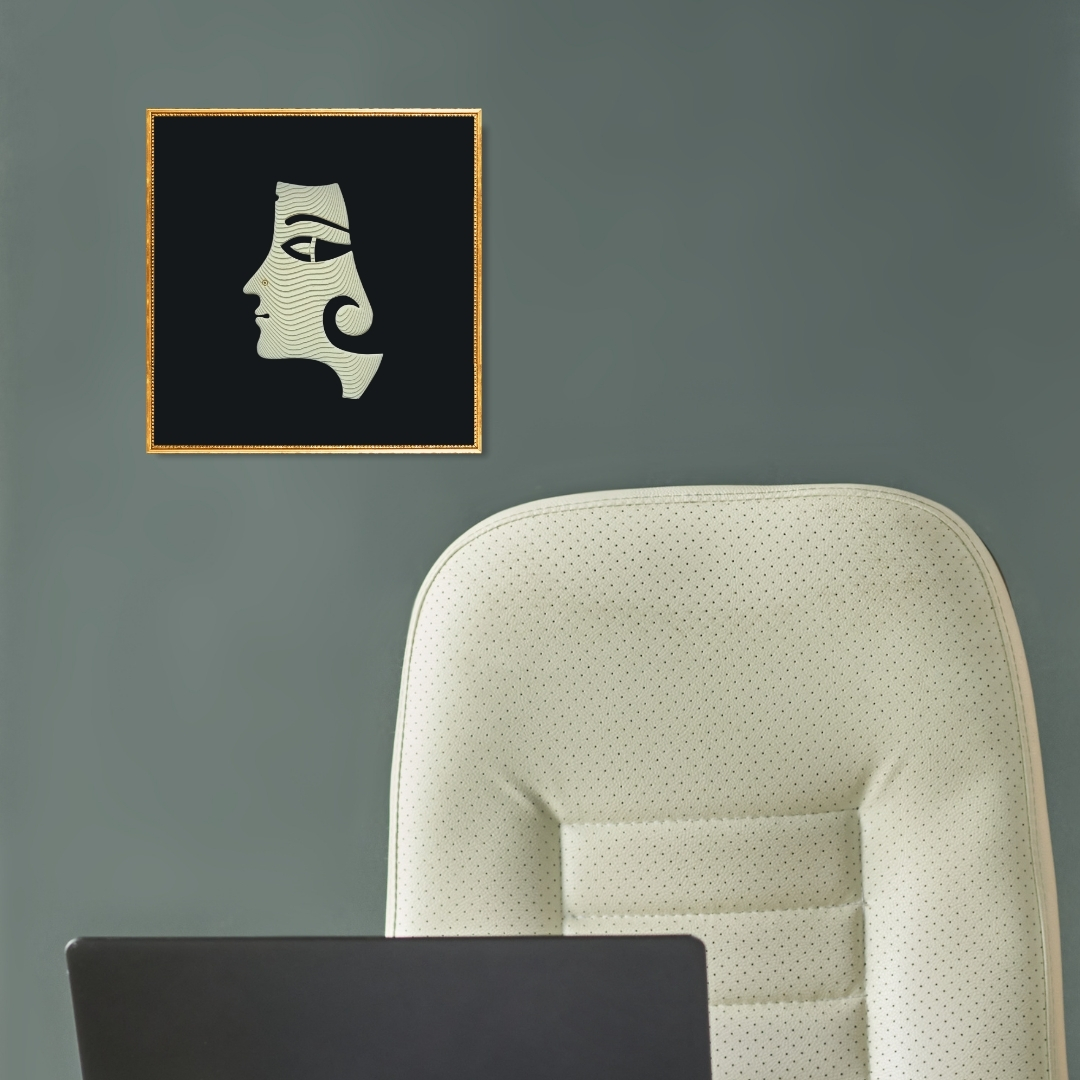 A Face (Right Profile)