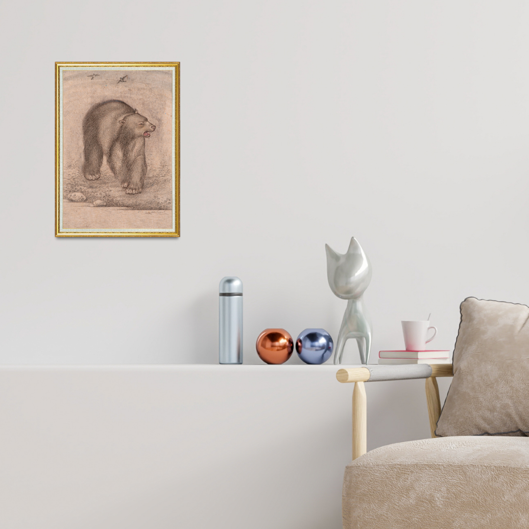 Quiet Roam of the Forest Bear