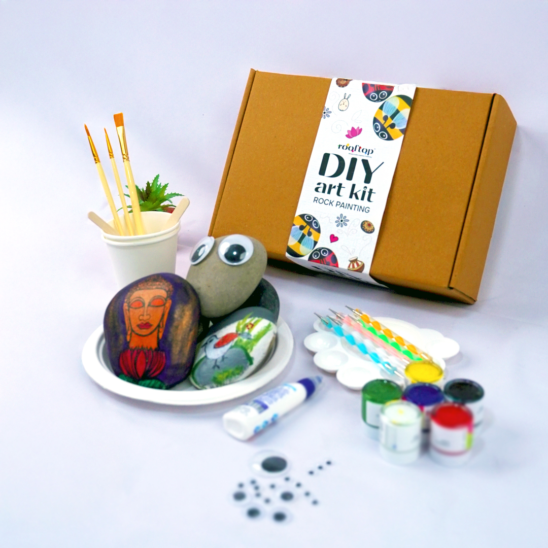 DIY Rock Painting Art Kit 