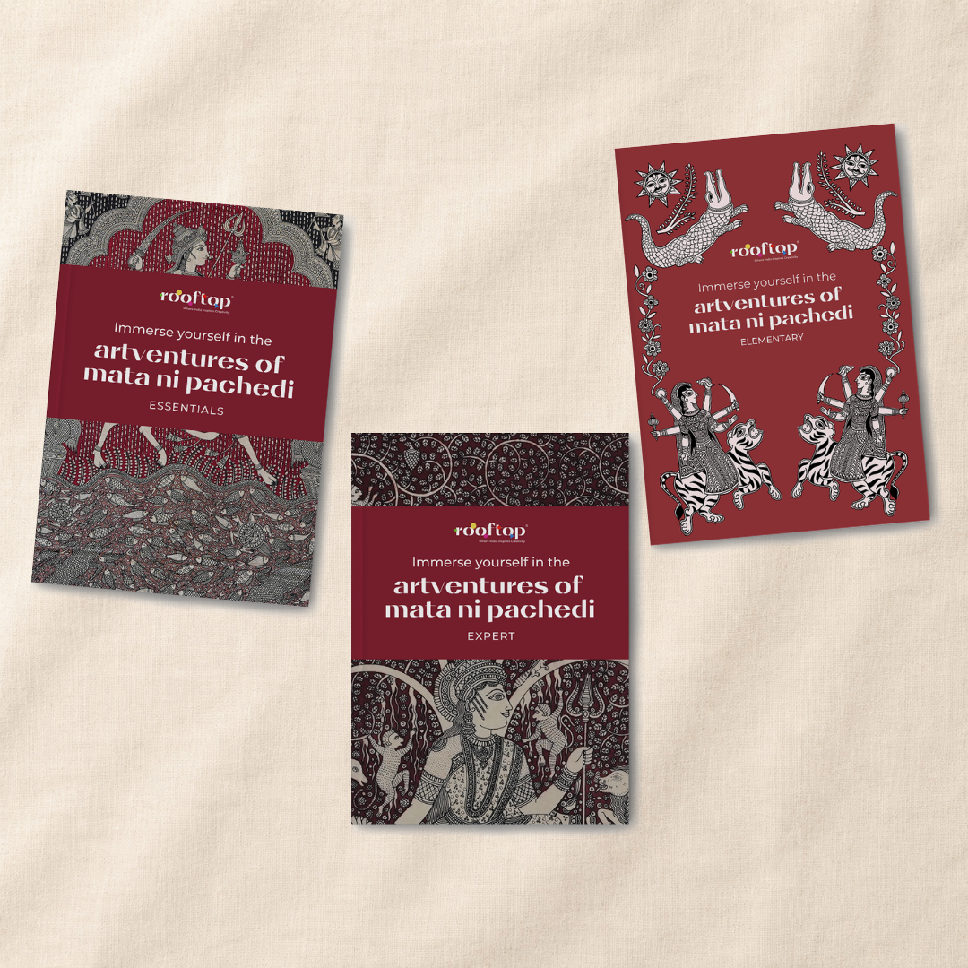 Artventures of Mata Ni Pachedi: A Devotional Journey Through Art (3 Set)