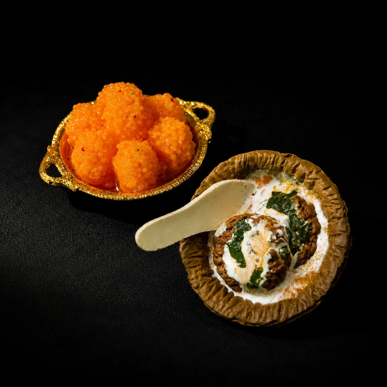 Indian Street Food Miniature Fridge Magnet Set