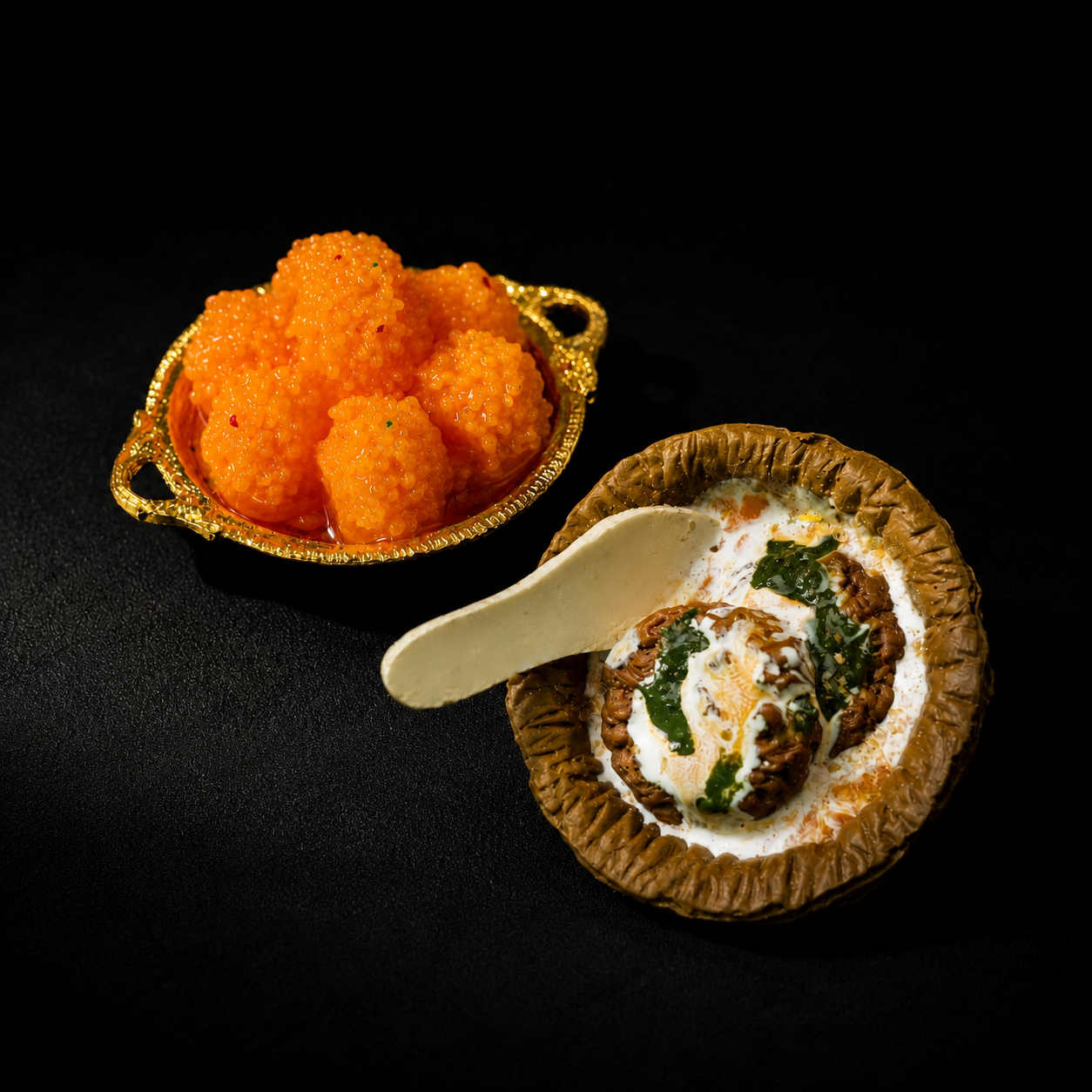 Indian Street Food Miniature Fridge Magnet Set