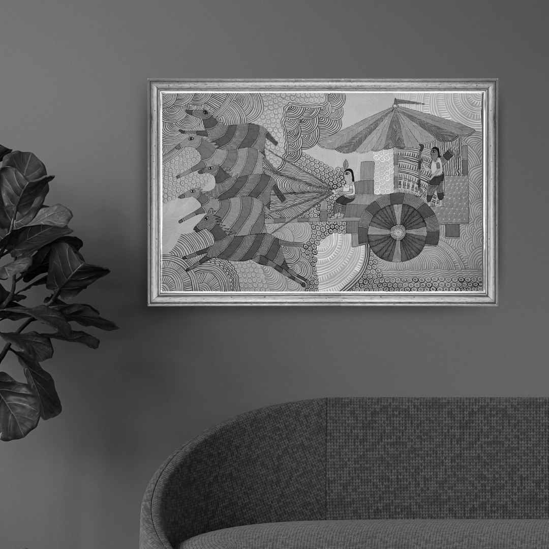 Krishna-The Guide & Charioteer of Arujna