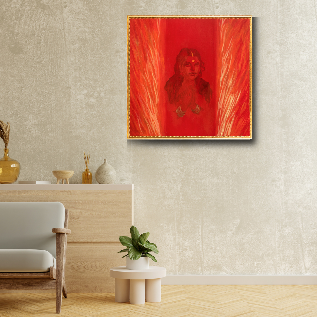 Painting: Lanka Kand - Agni Pariksha