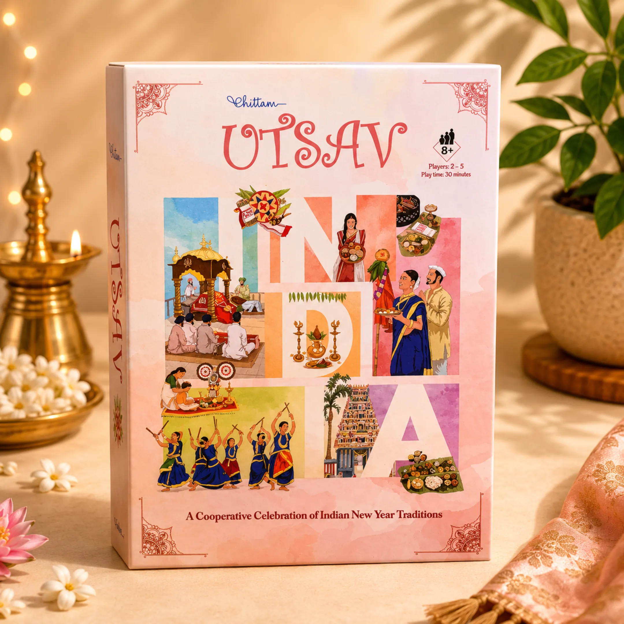 Utsav | Co-operative And Strategic Card Game On Indian New Years | 10+ Years