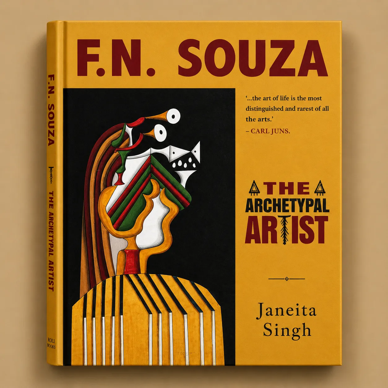 F.N. Souza: The Archetypal Artist (H.B)