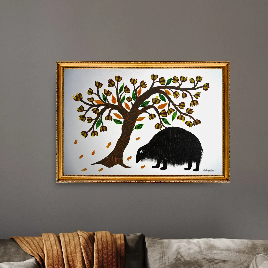 The Sacred Bond: The Baiga, the Bear, and the Mahua Tree