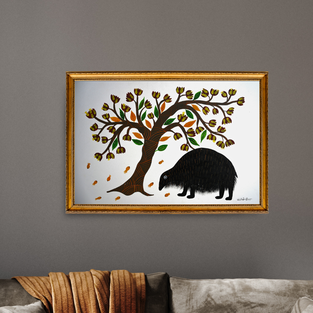 The Sacred Bond: The Baiga, the Bear, and the Mahua Tree