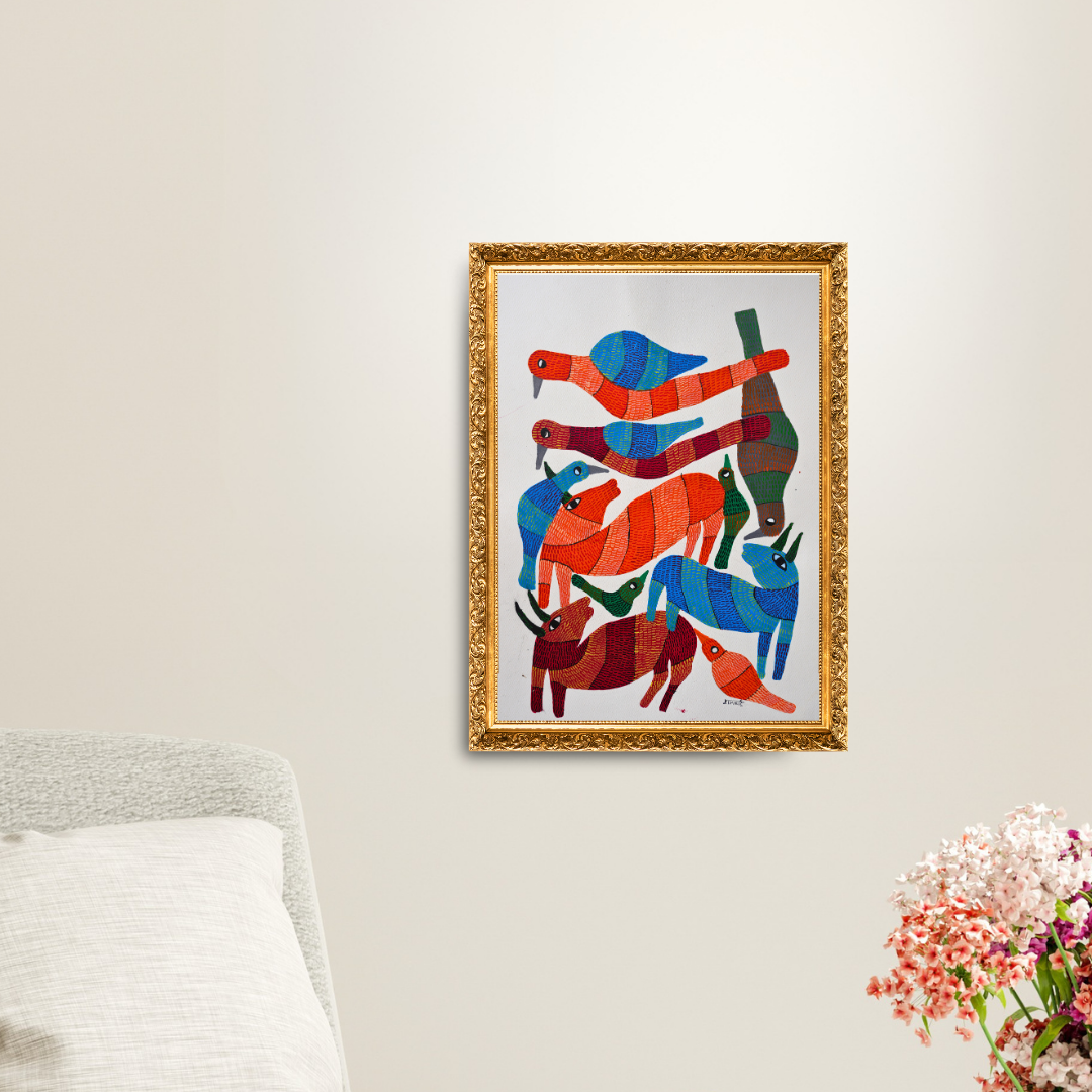 Wild Companions- Cows and Birds Product Image