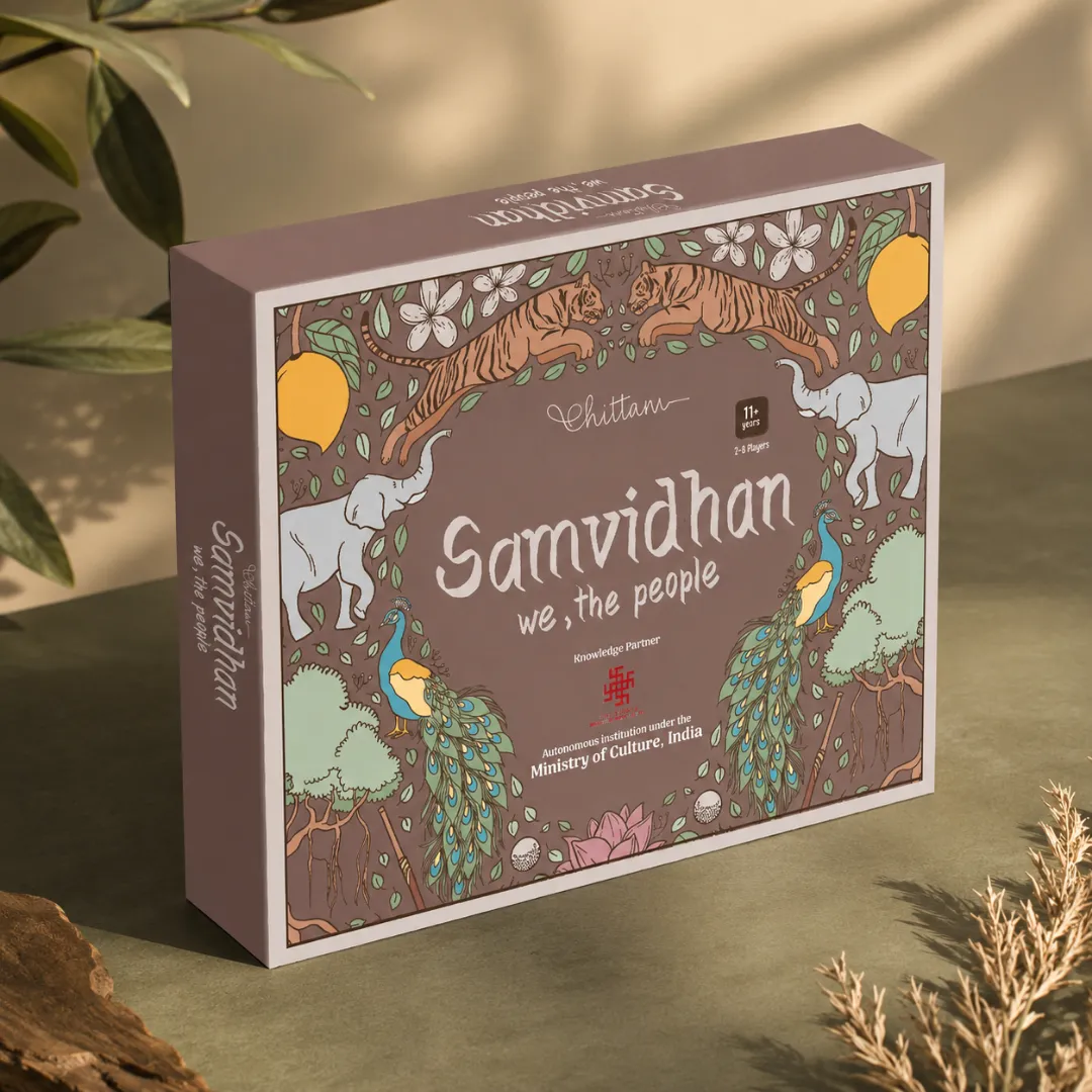 Samvidhan - English | A Board Game On Our Indian Constitution | 11+ Years