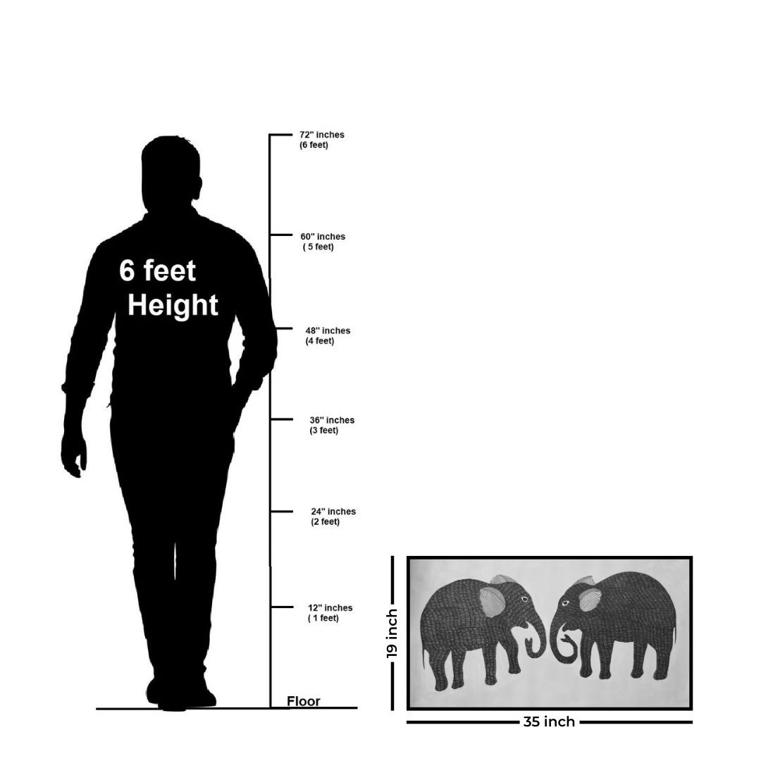 A couple of Black Elephants