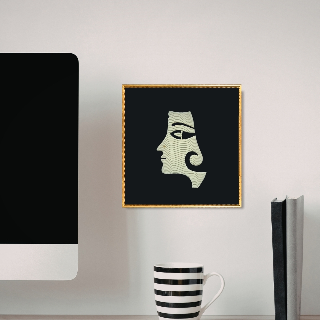 A Face (Right Profile)