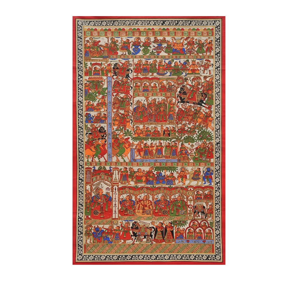 Traditional pabuji ki phad 1