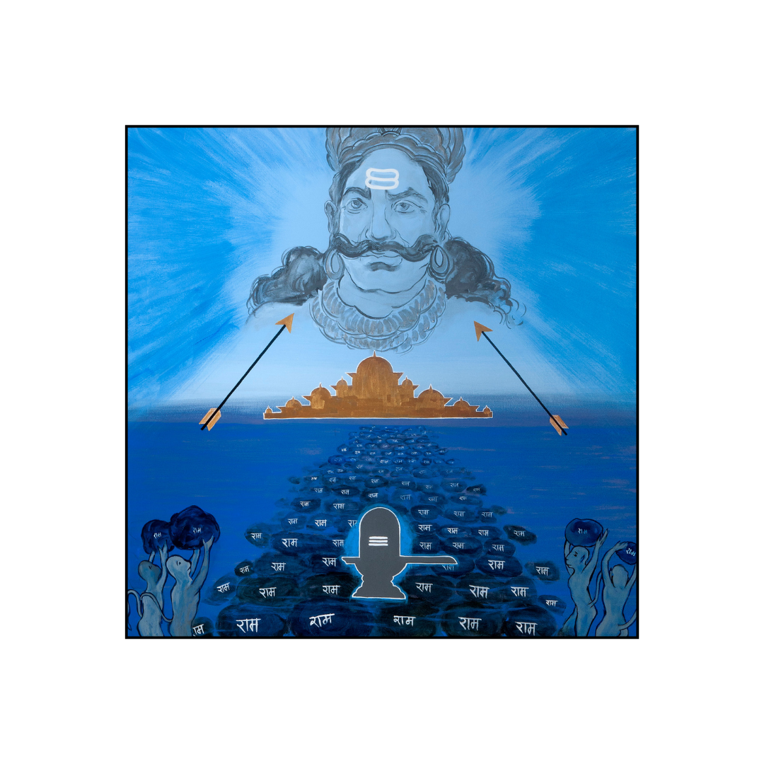 Painting: Lanka Kand - Ravan Vadh