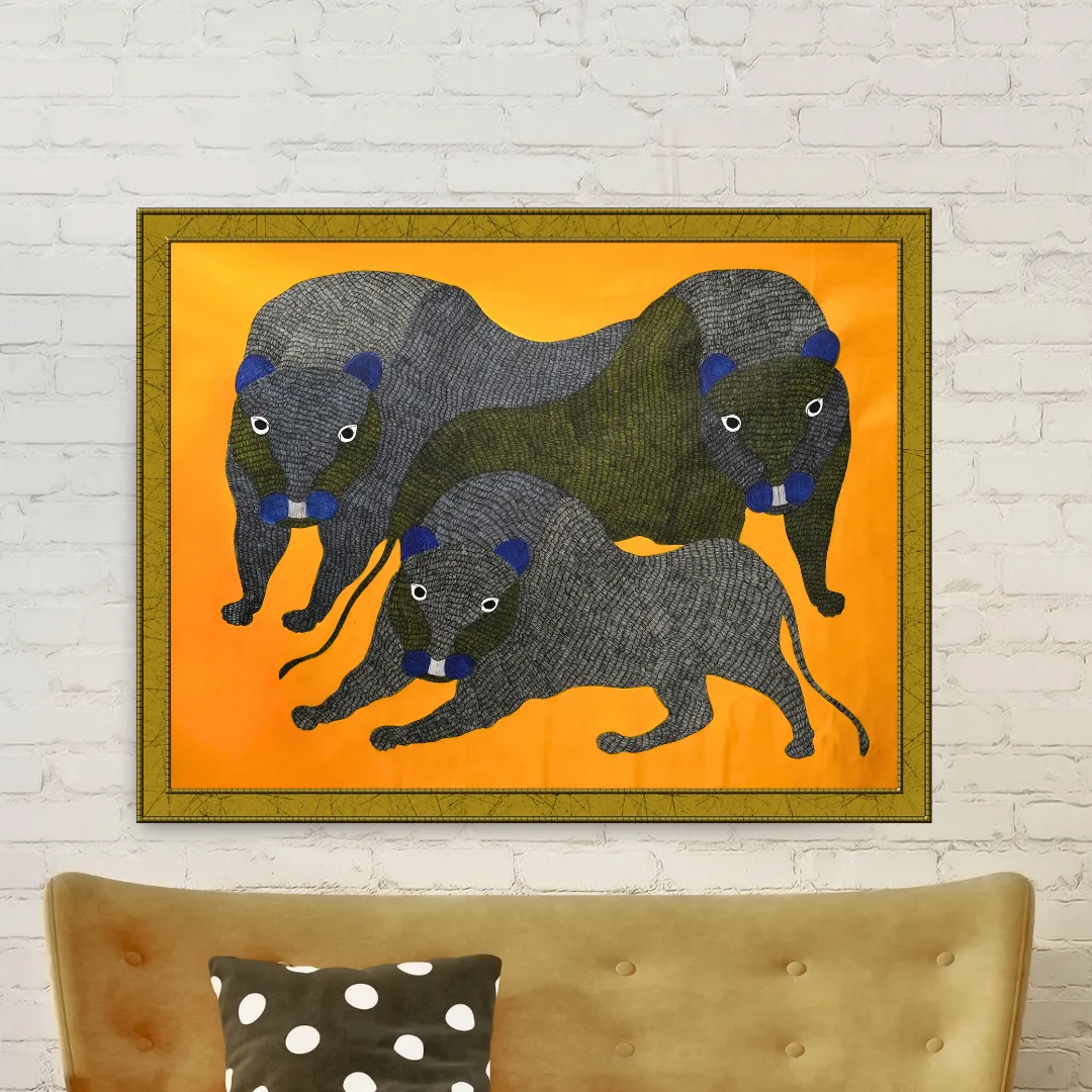 Three Black Tigers