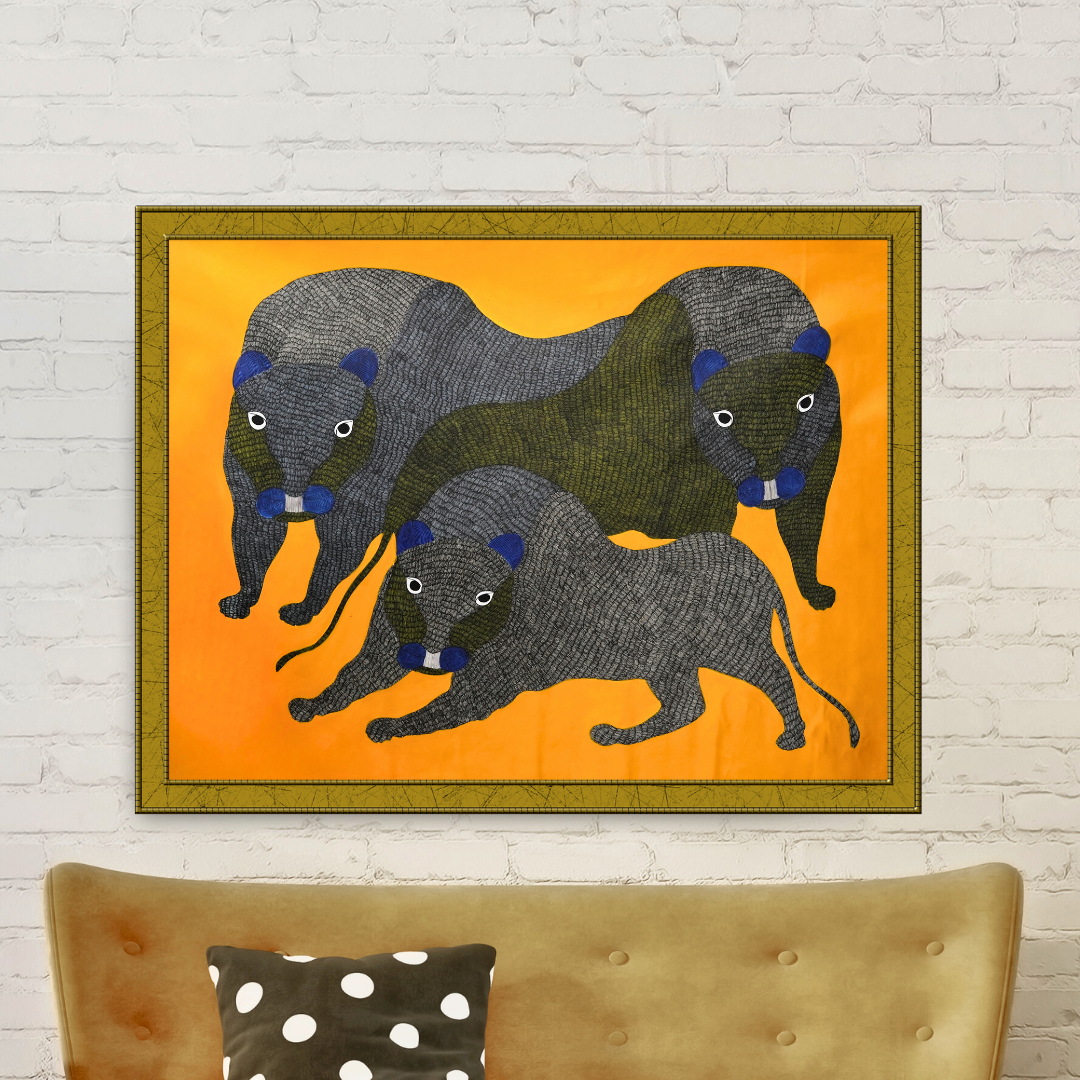 Three Black Tigers