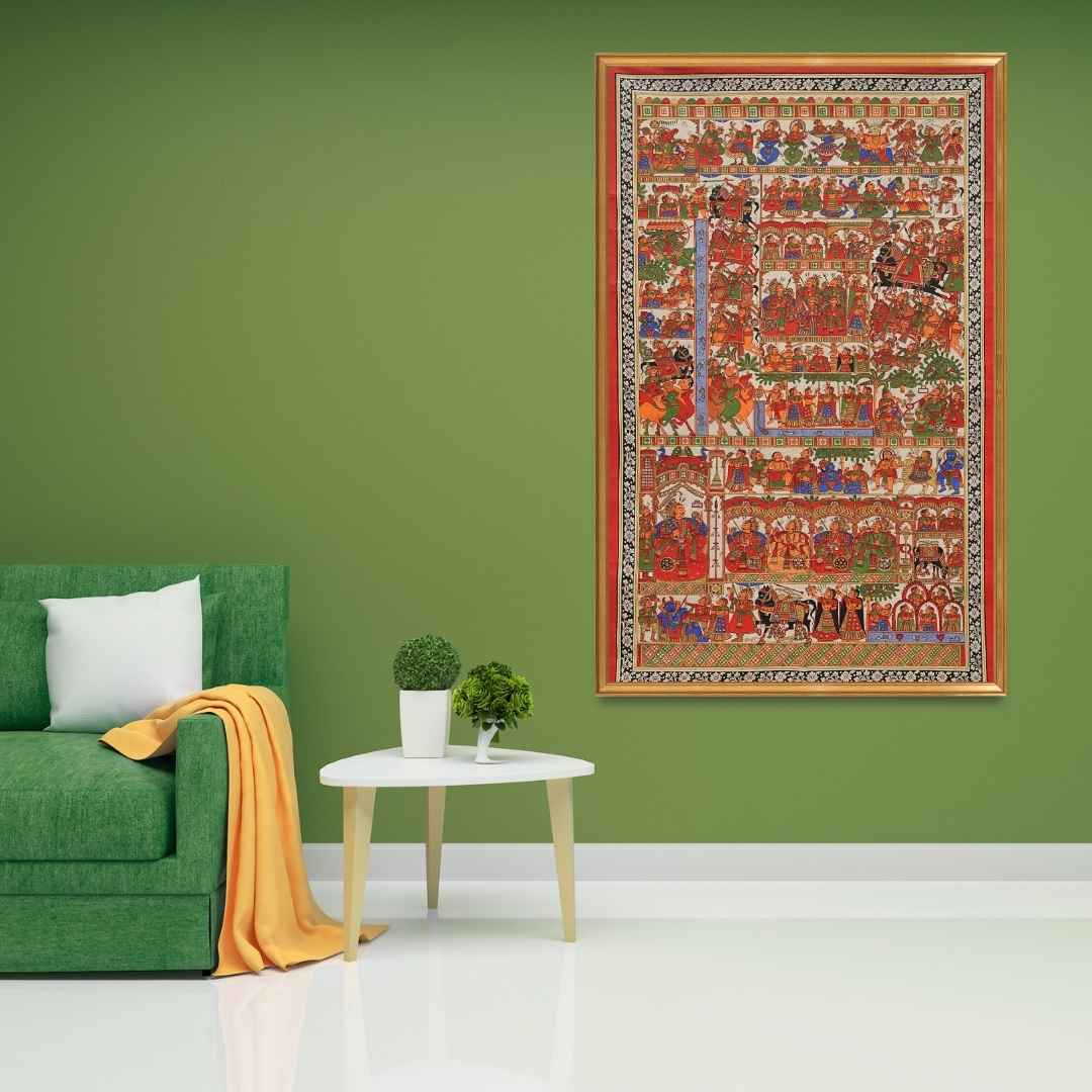 Traditional pabuji ki phad 1