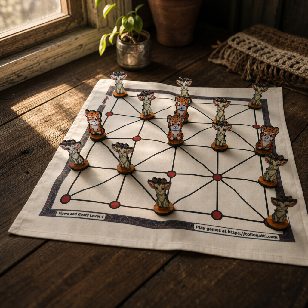 Aadu Huli Board Game Combo 