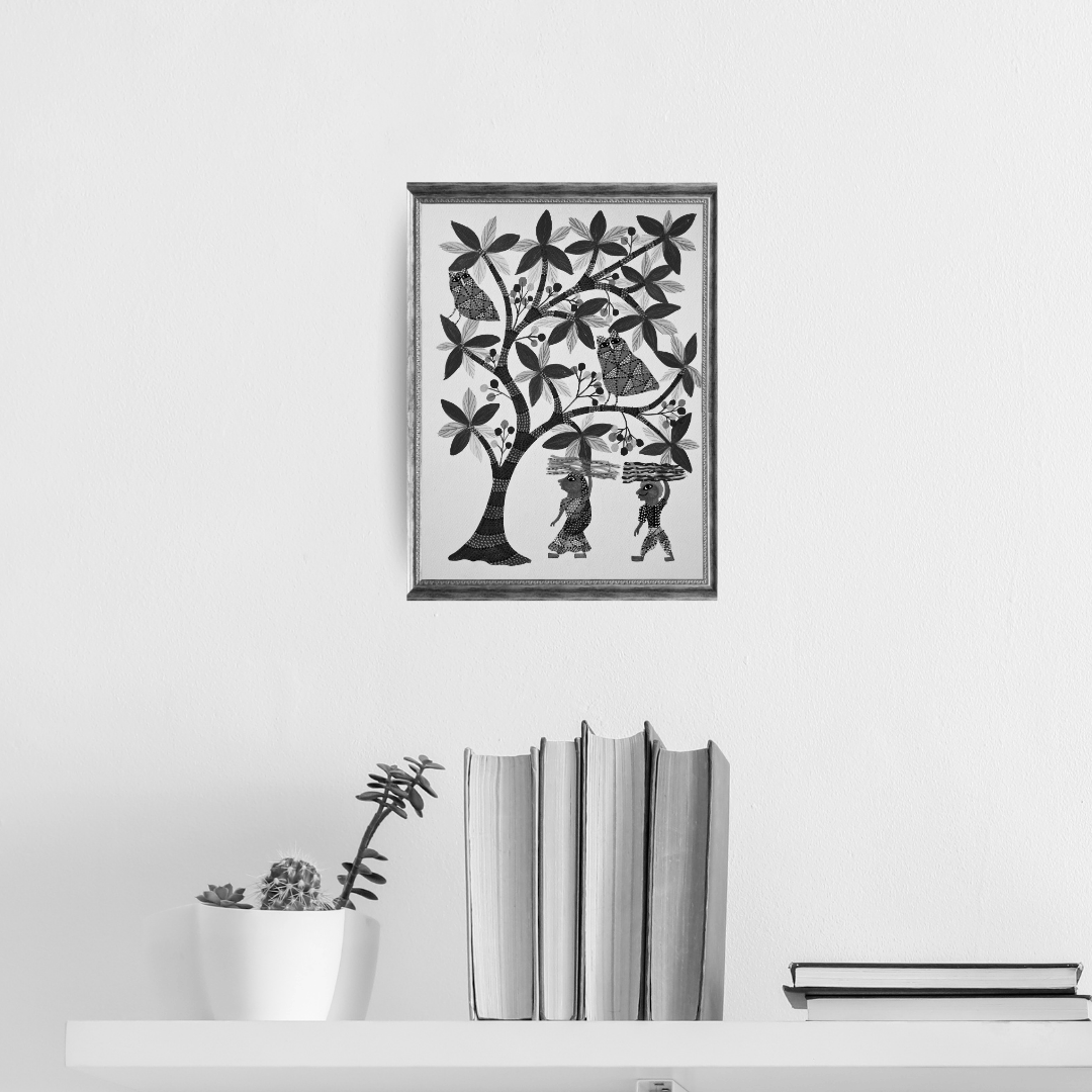 Carrying Firewood Home