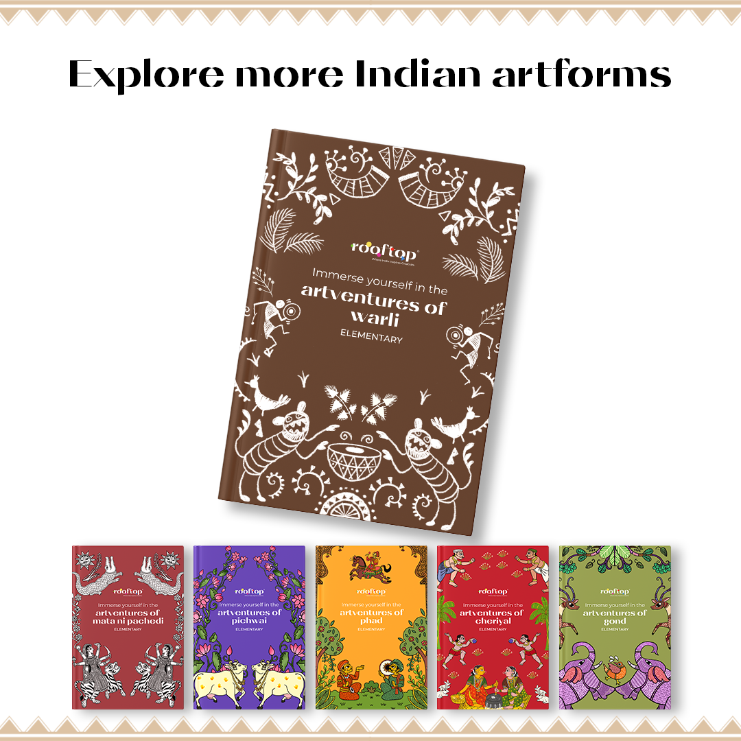 Artventures of Warli : A Creative Journey Through Tribal India (Set of 3)