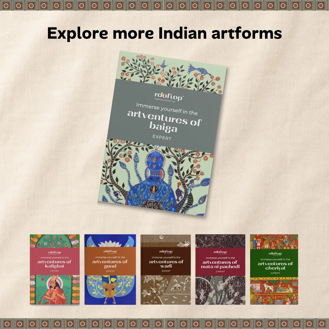 Artventures of Baiga: The Complete Guide to Madhya Pradesh's Tribal Art (Set of 3)