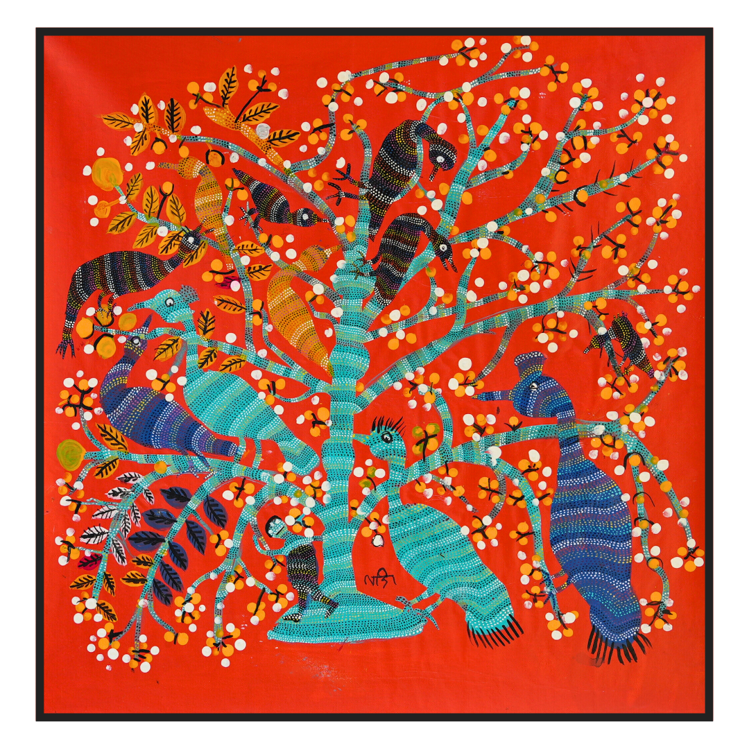 The Gathering Under the Tree