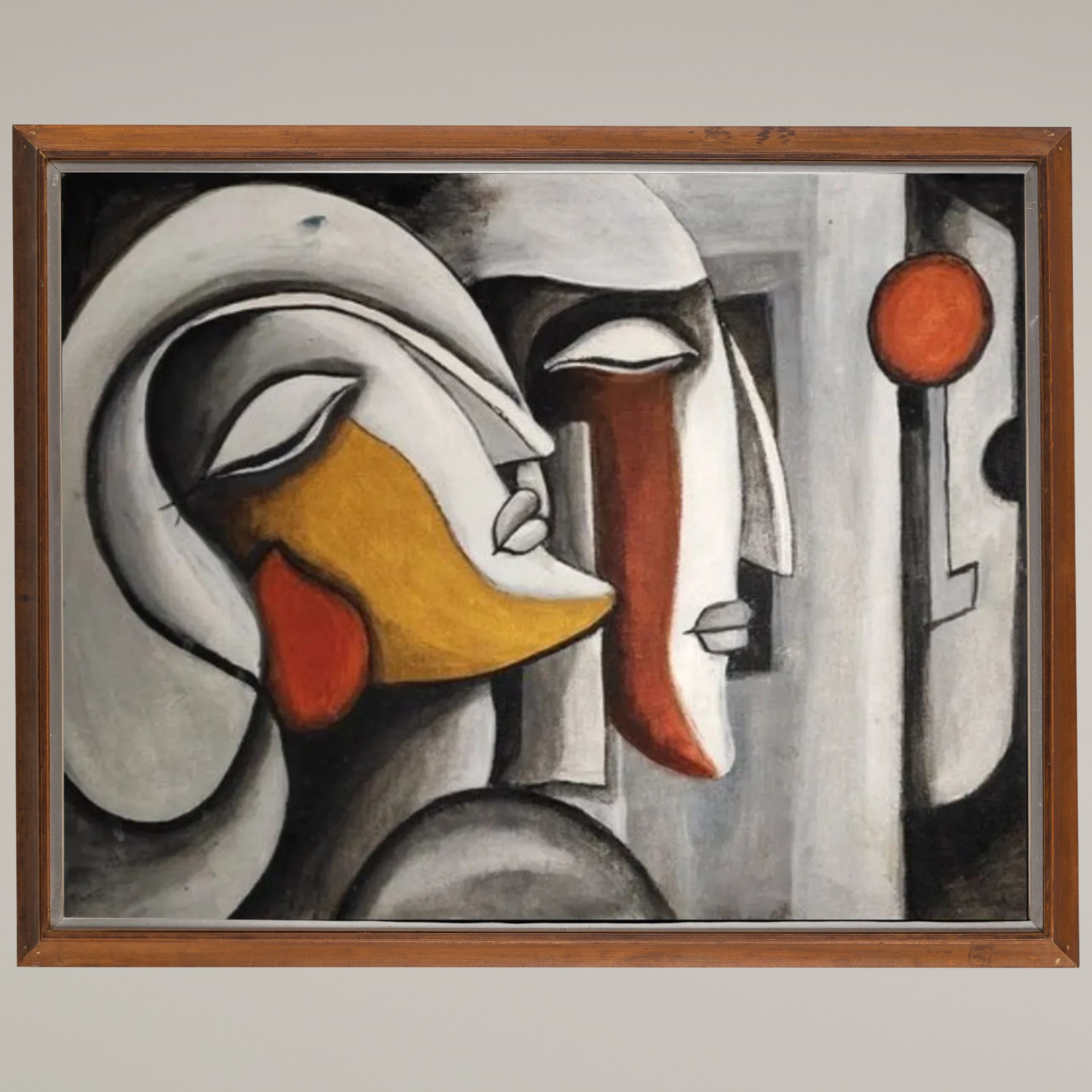 Handmade Modern Abstract Canvas Painting