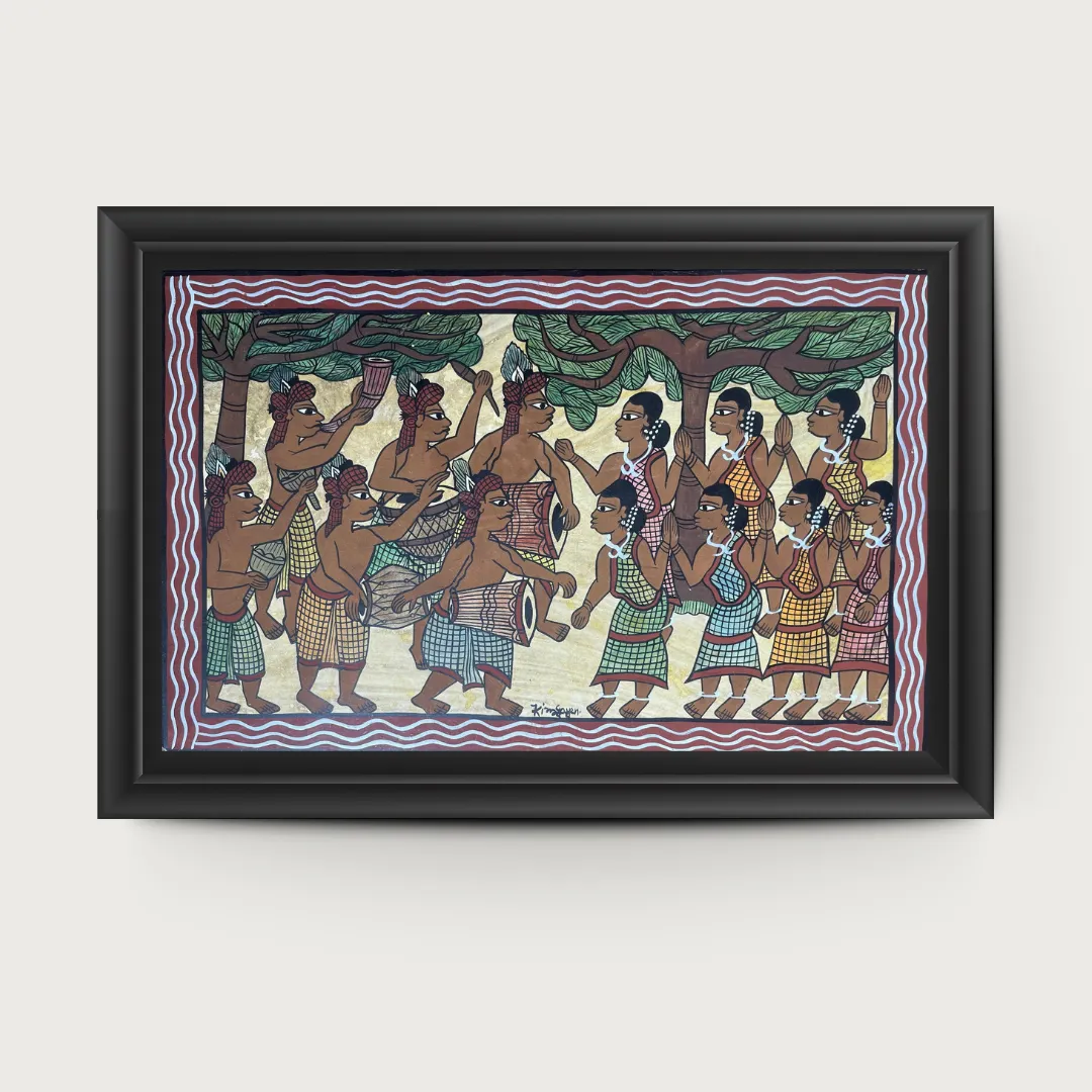 Community Brew and Ritual Offering by Kishor Gayen
