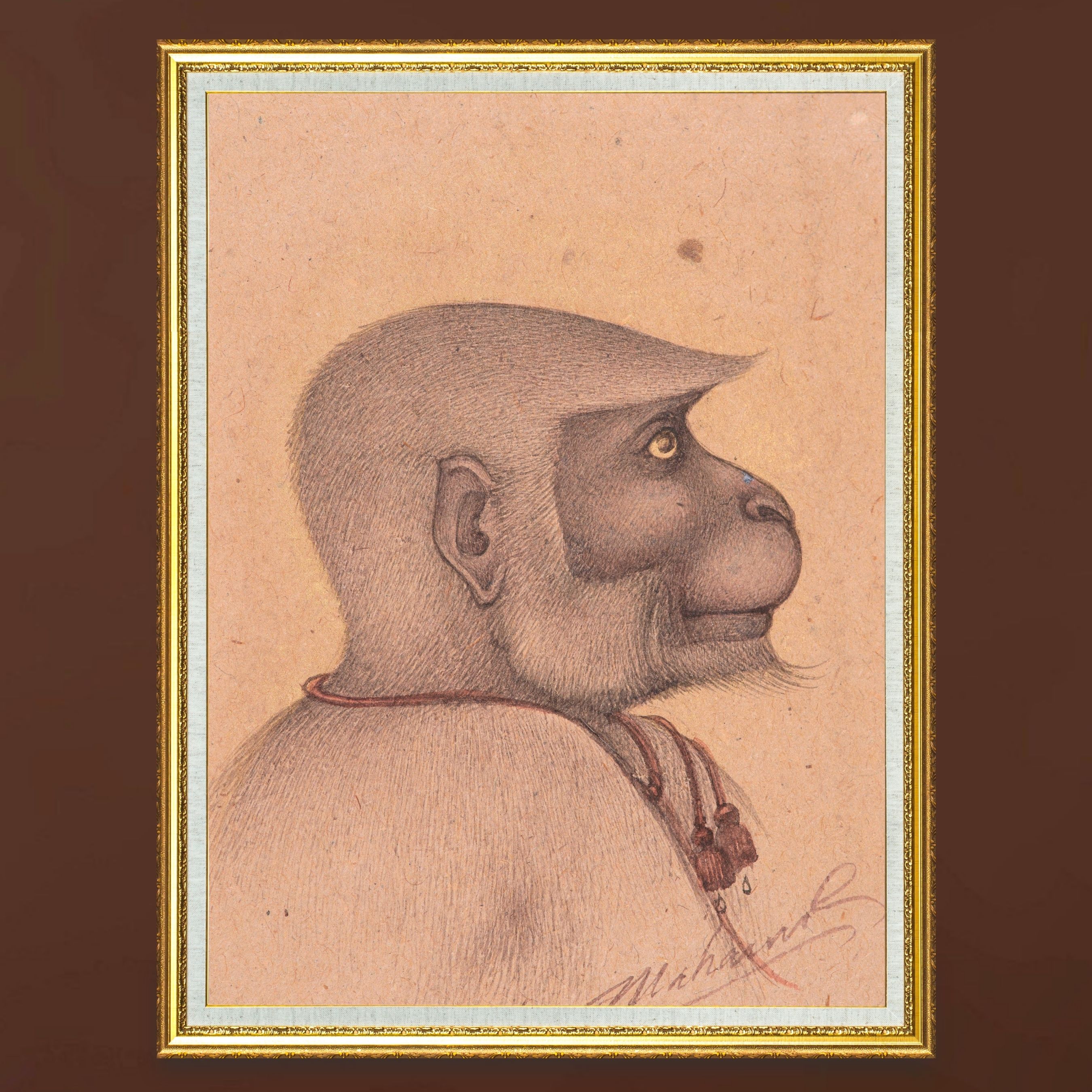 Stillness of the Thoughtful Monkey