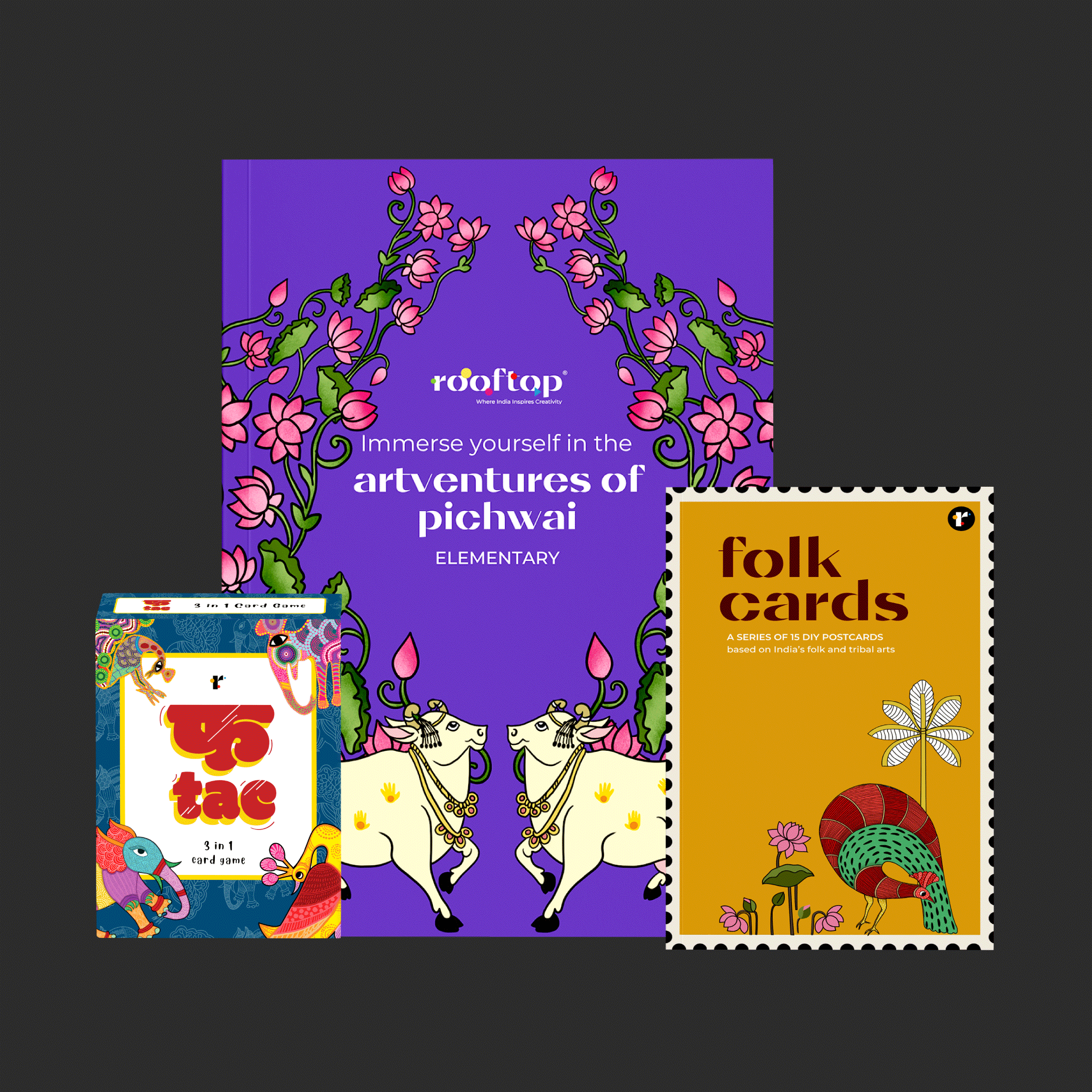 Rakhi Special Gift Set: Pichwai Product Image