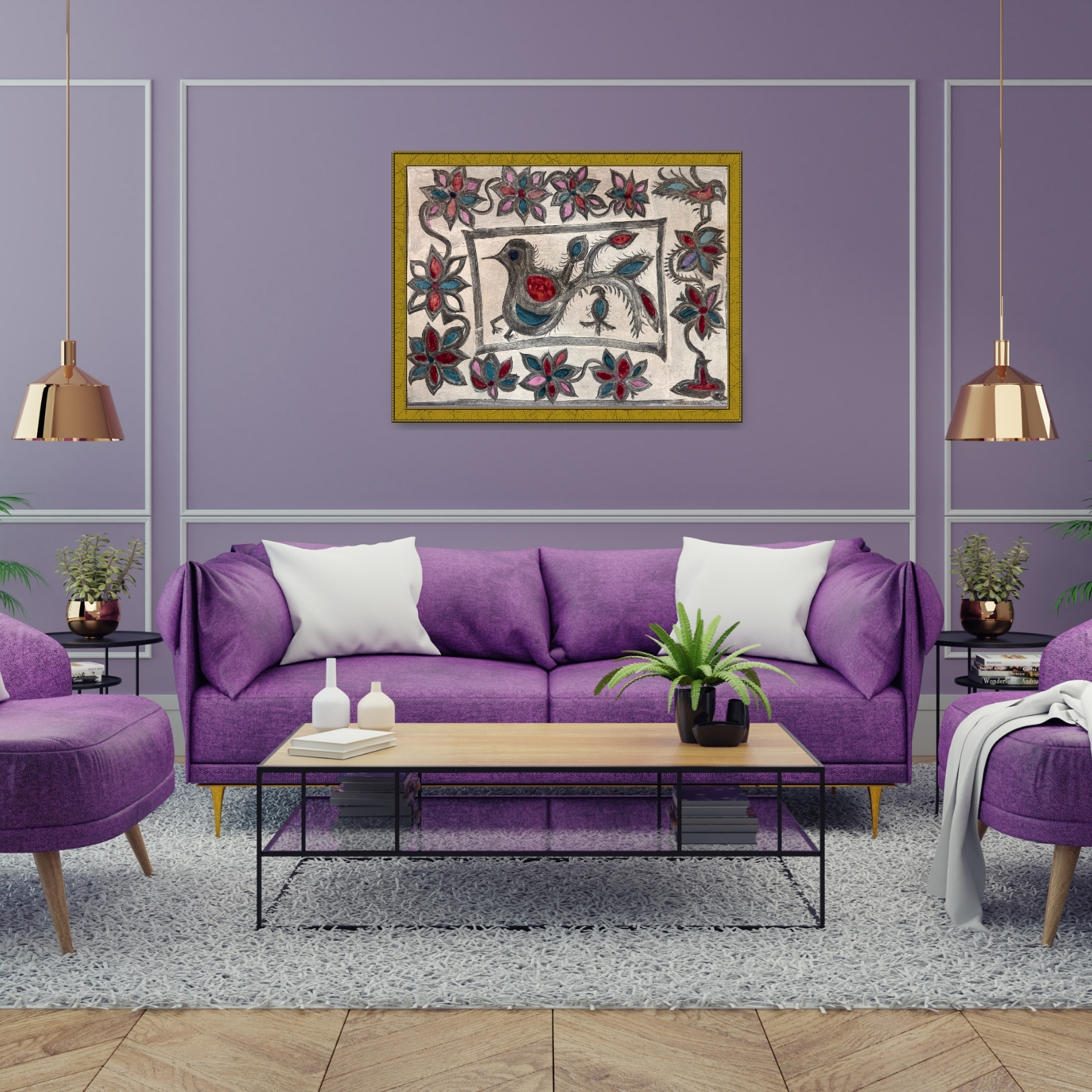 The Garden of Feathered Grace