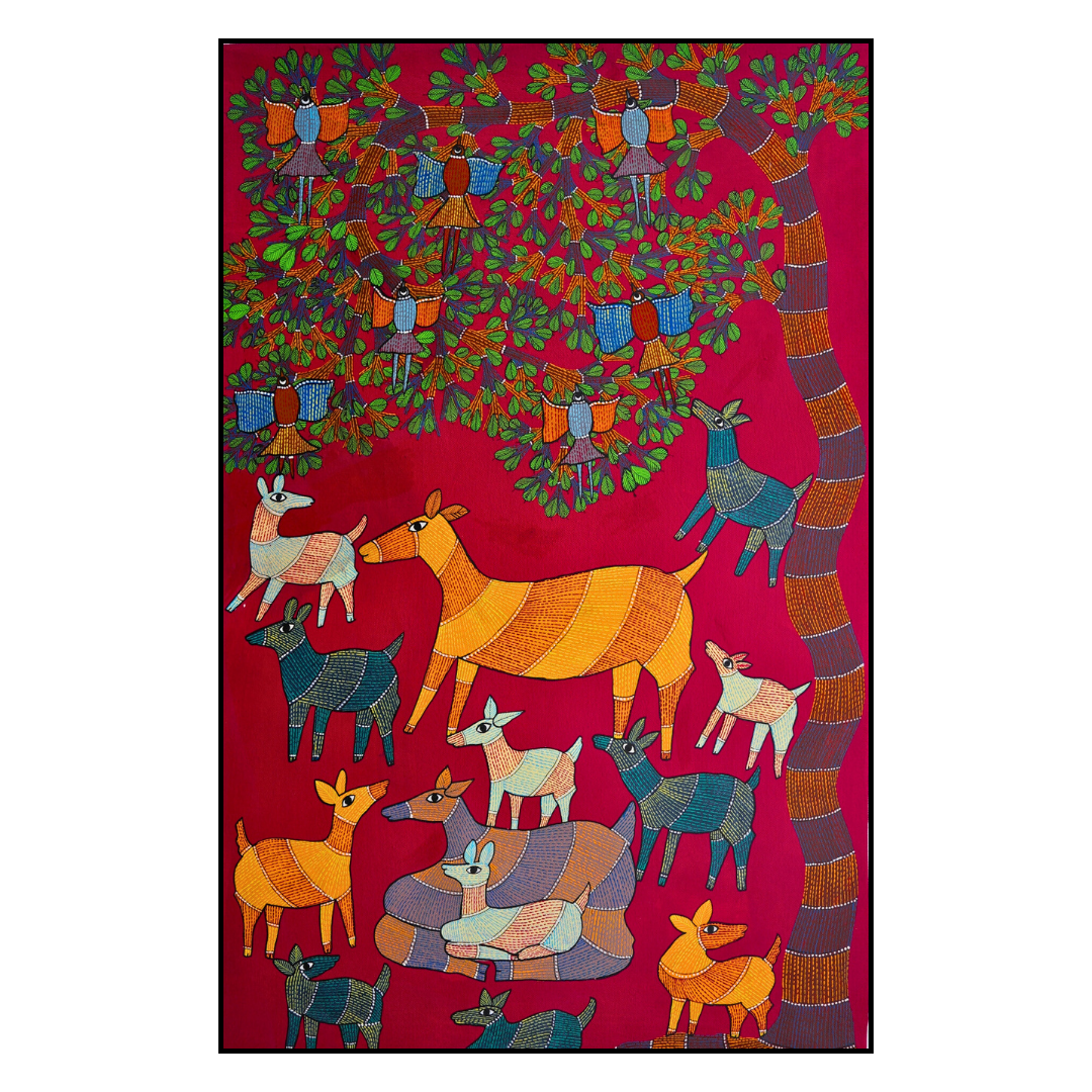 A Herd of Deer