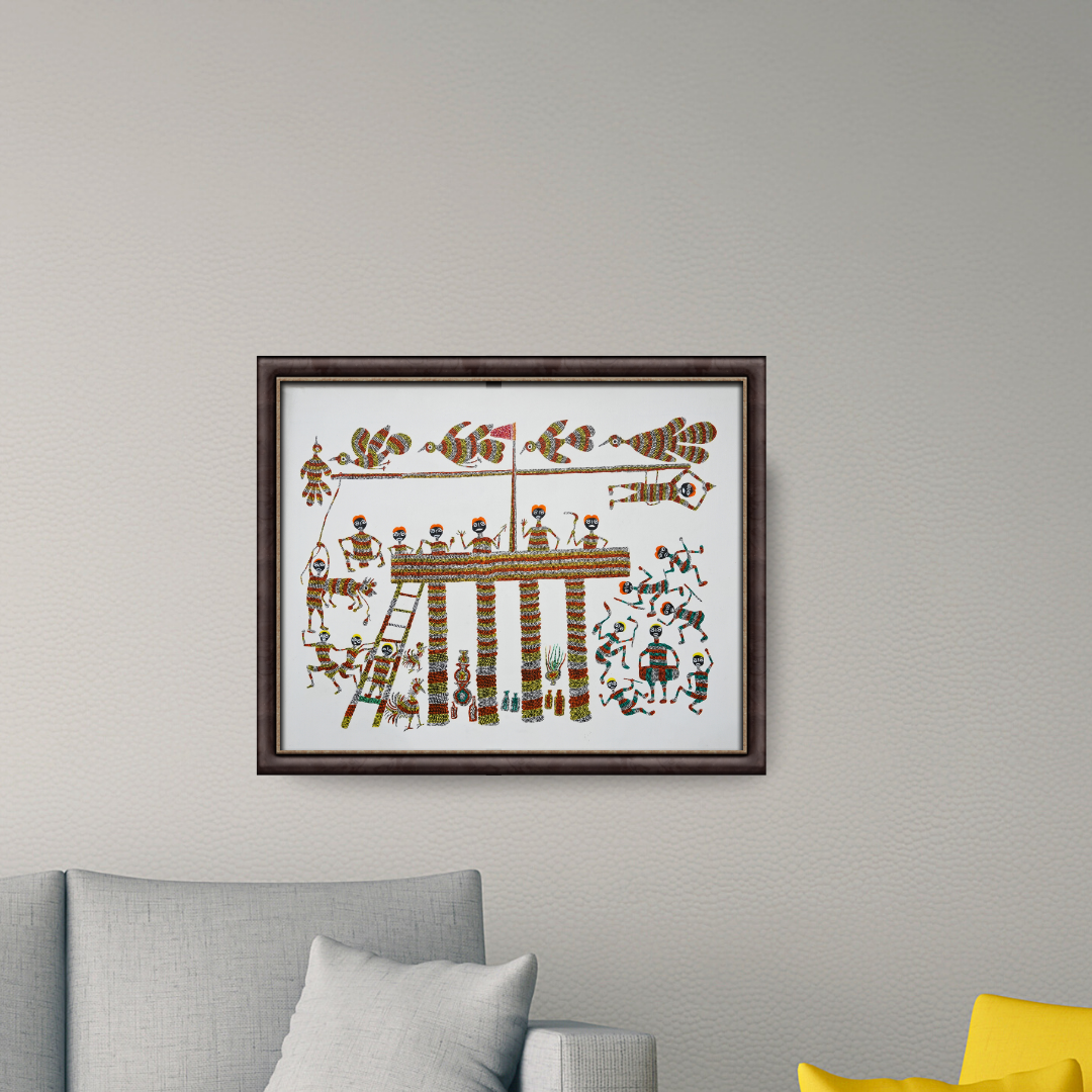 A Bhil Ritual - Gal Bapsi Product Image
