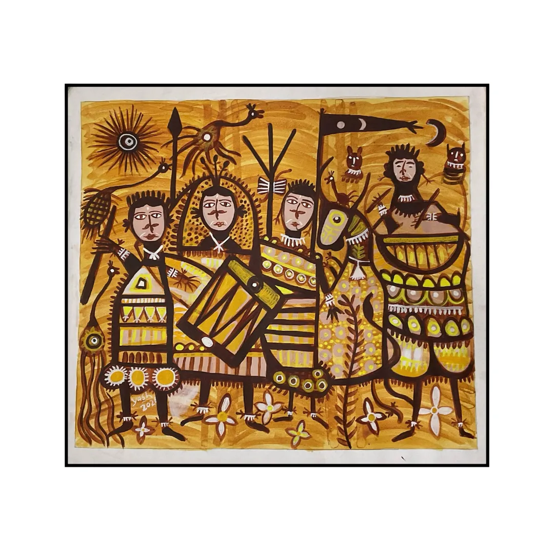 Bhil Cultural Traditions I by Yashpal Baranda