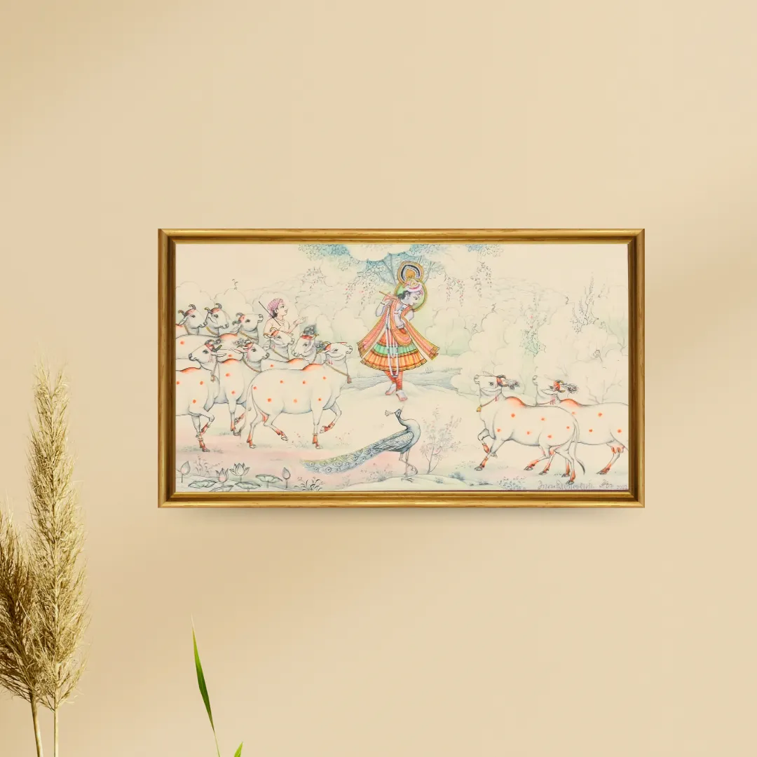 Krishna’s Presence, the Colors of Life