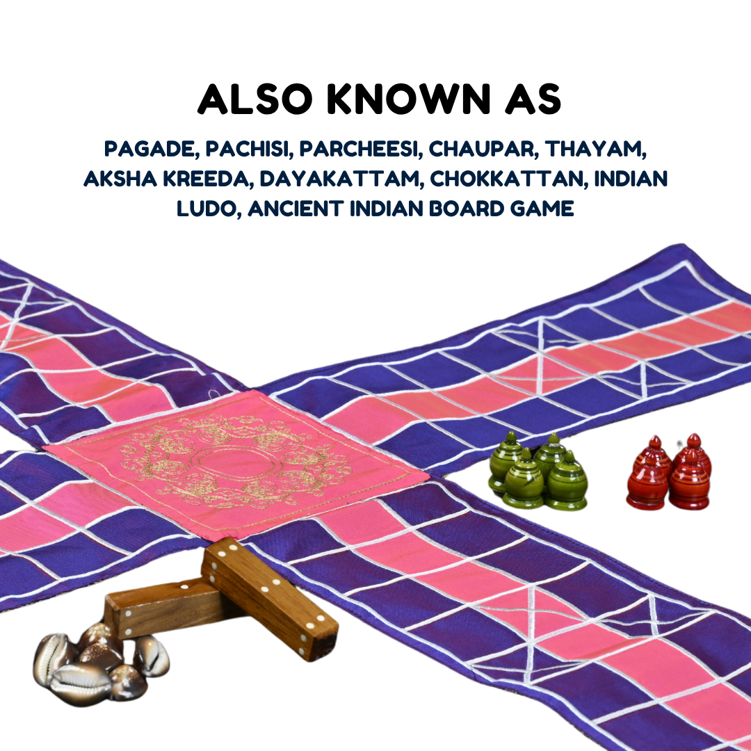 Pagade - Ancient Indian Board Game | Traditional Pachisi Set