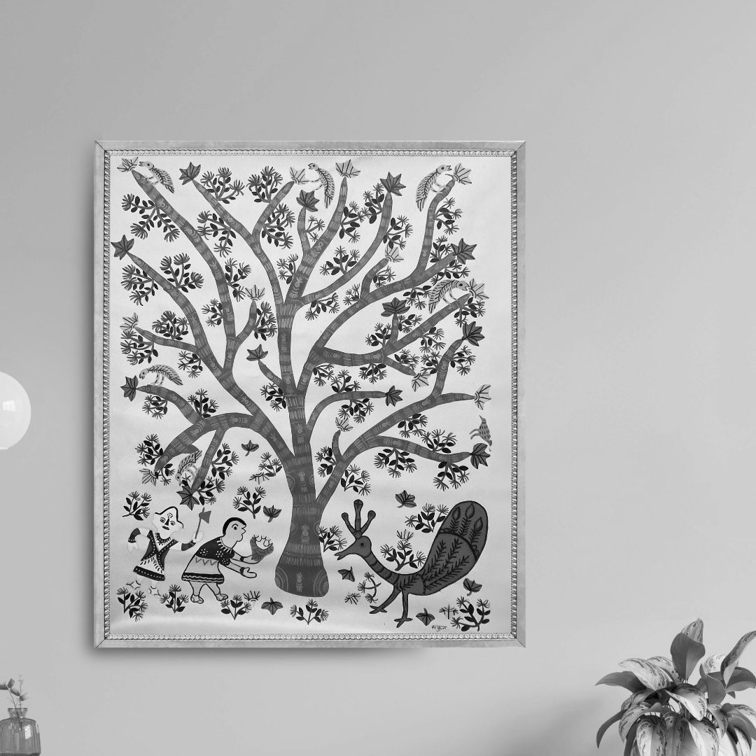 Kullu Tree in Baiga Village