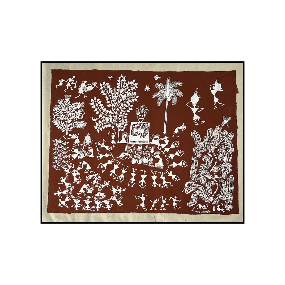Worship of Nature - After Harvesting Crops by Pravin Mhase