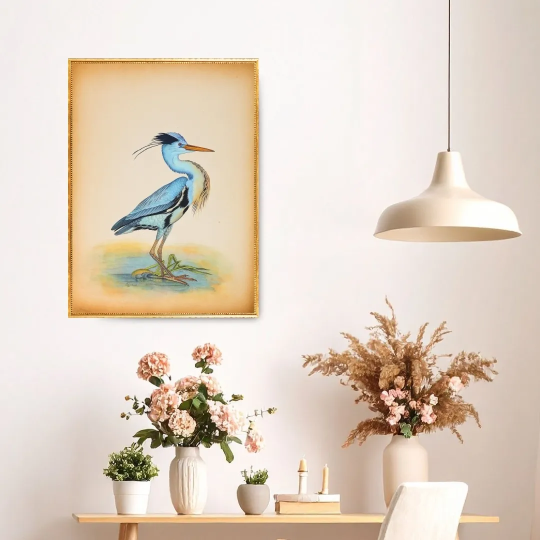 The Watchful Heron