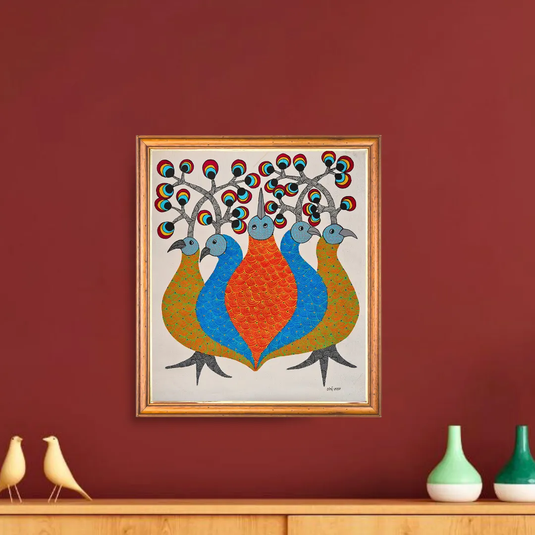 Five Peacocks in One Body