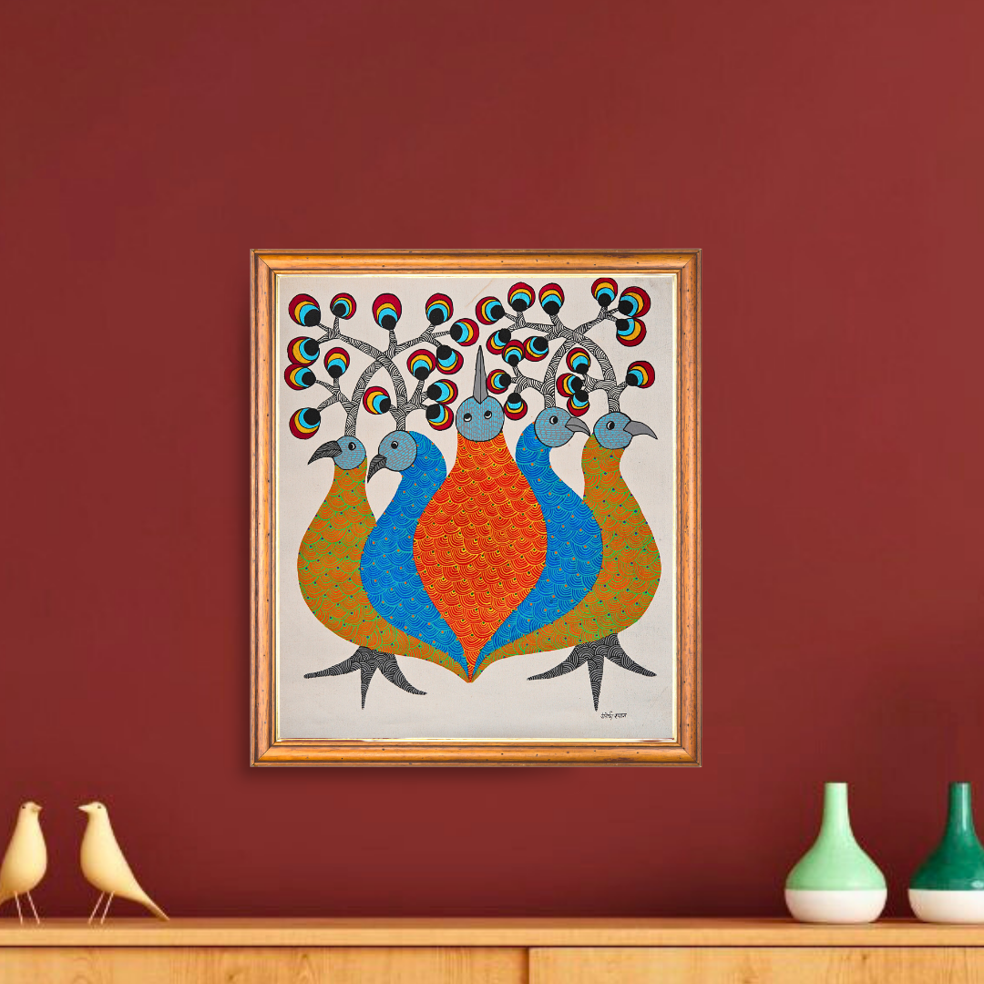 Five Peacocks in One Body