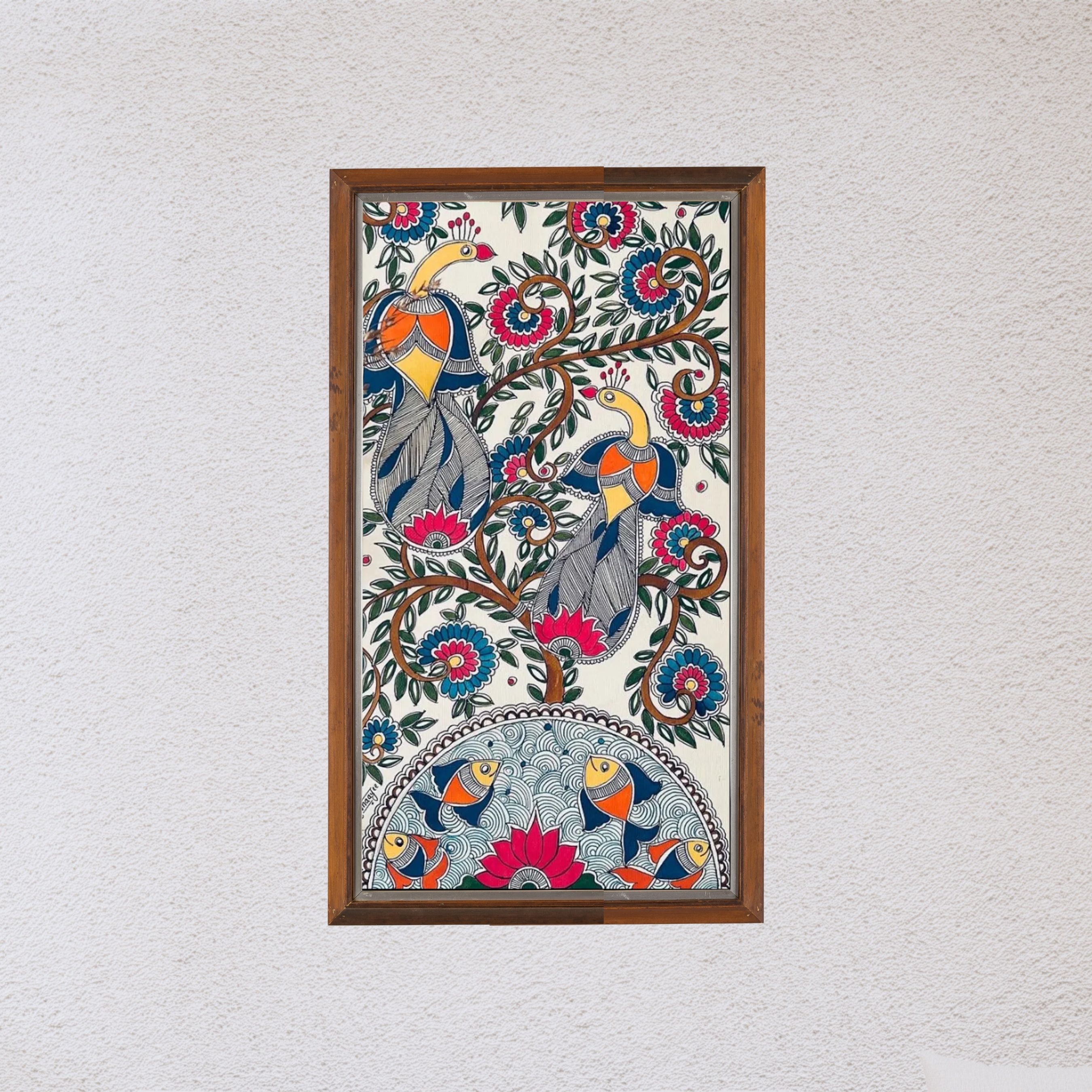 Mayura Madhubani Painting