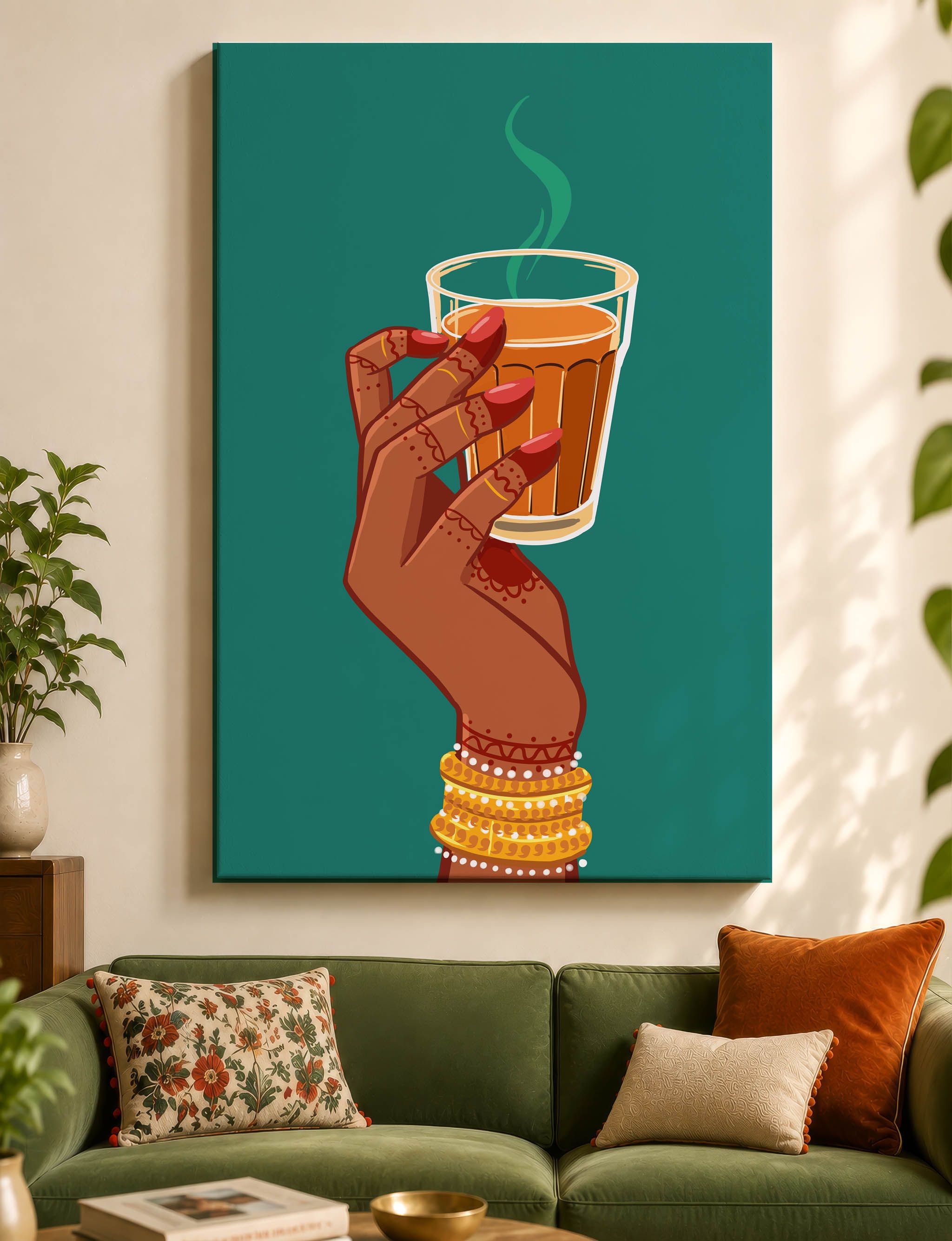 Mehndi Hand Chai