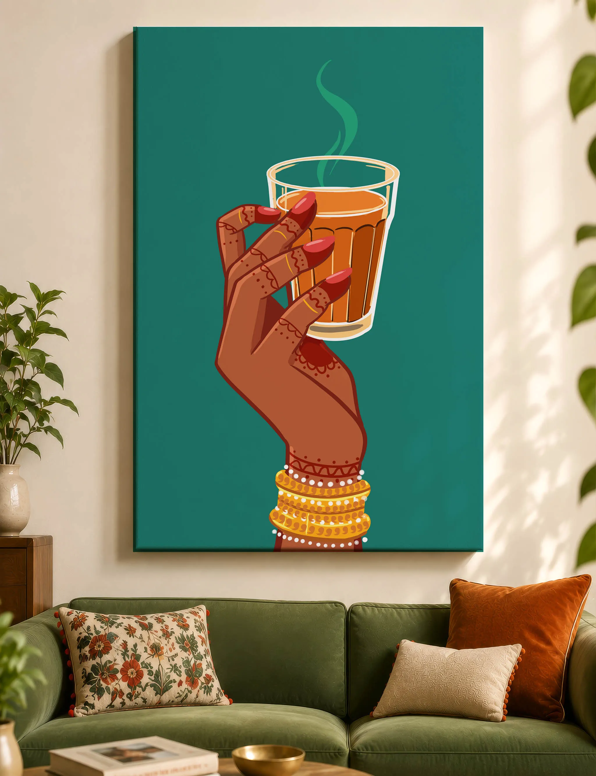 Mehndi Hand Chai