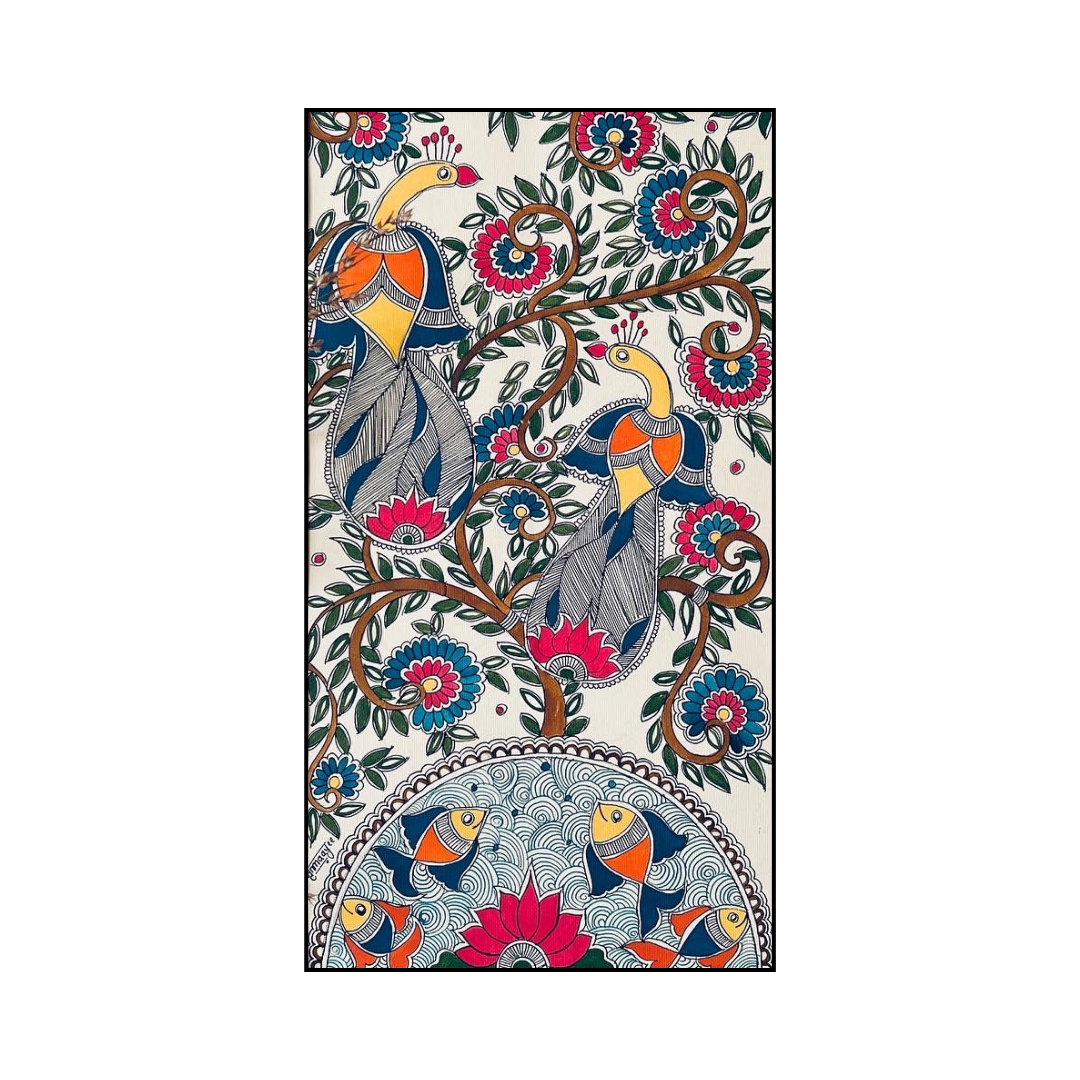 Mayura Madhubani Painting