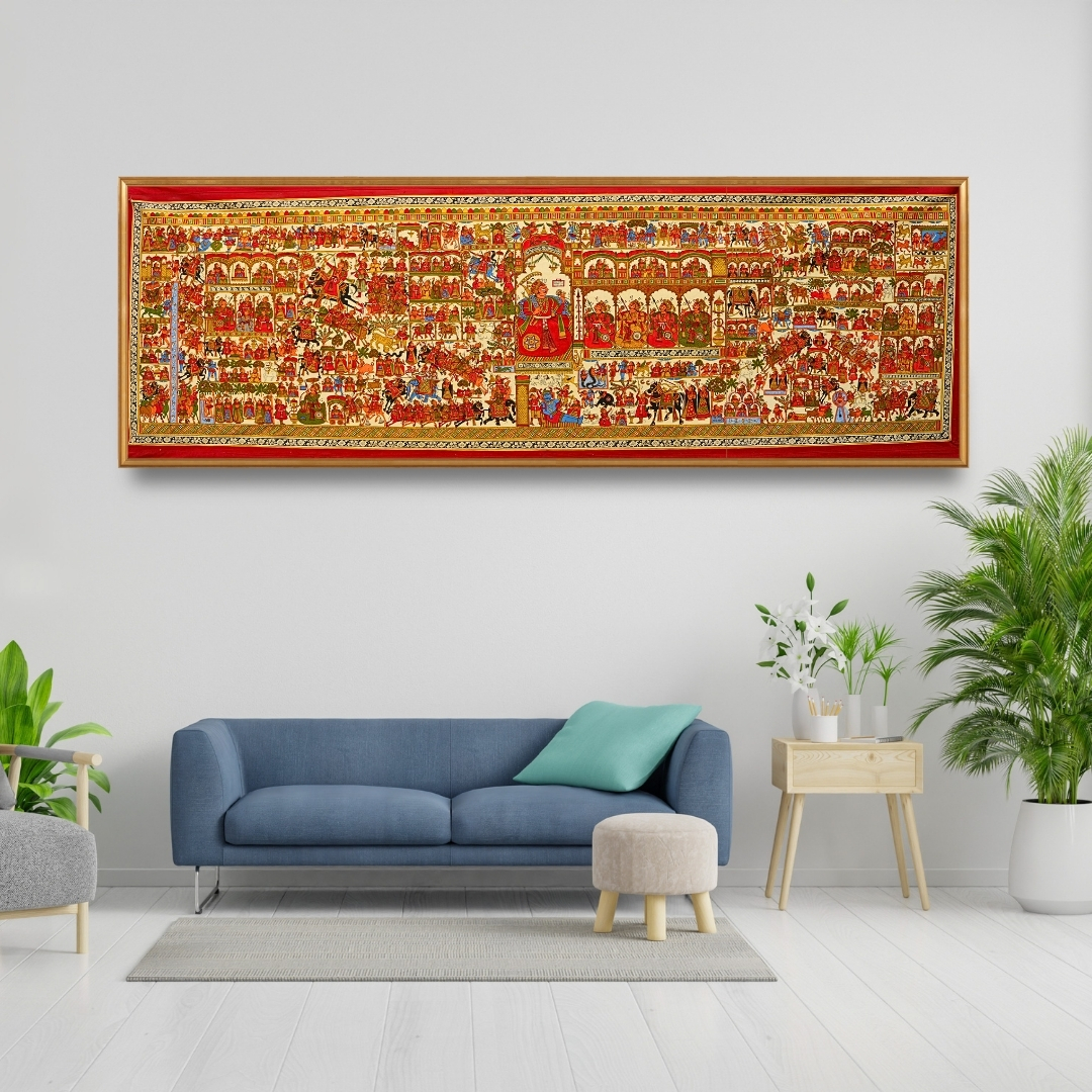 Traditional pabuji ki phad 3